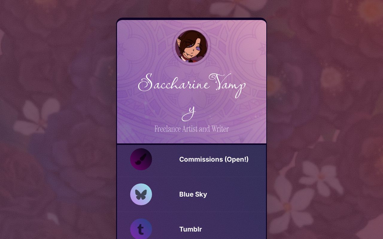 SaccharineVampy's Card